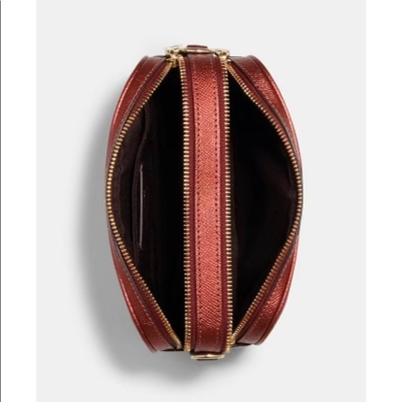 JES RUST METALLIC COACH CROSSBODY LIMITED EDITION - Picture 2 of 5